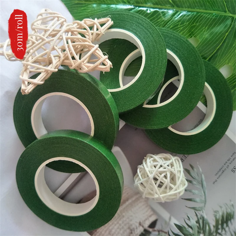 Length30m Wide12mm Floral Stemtape Corsages Buttonhole Artificial