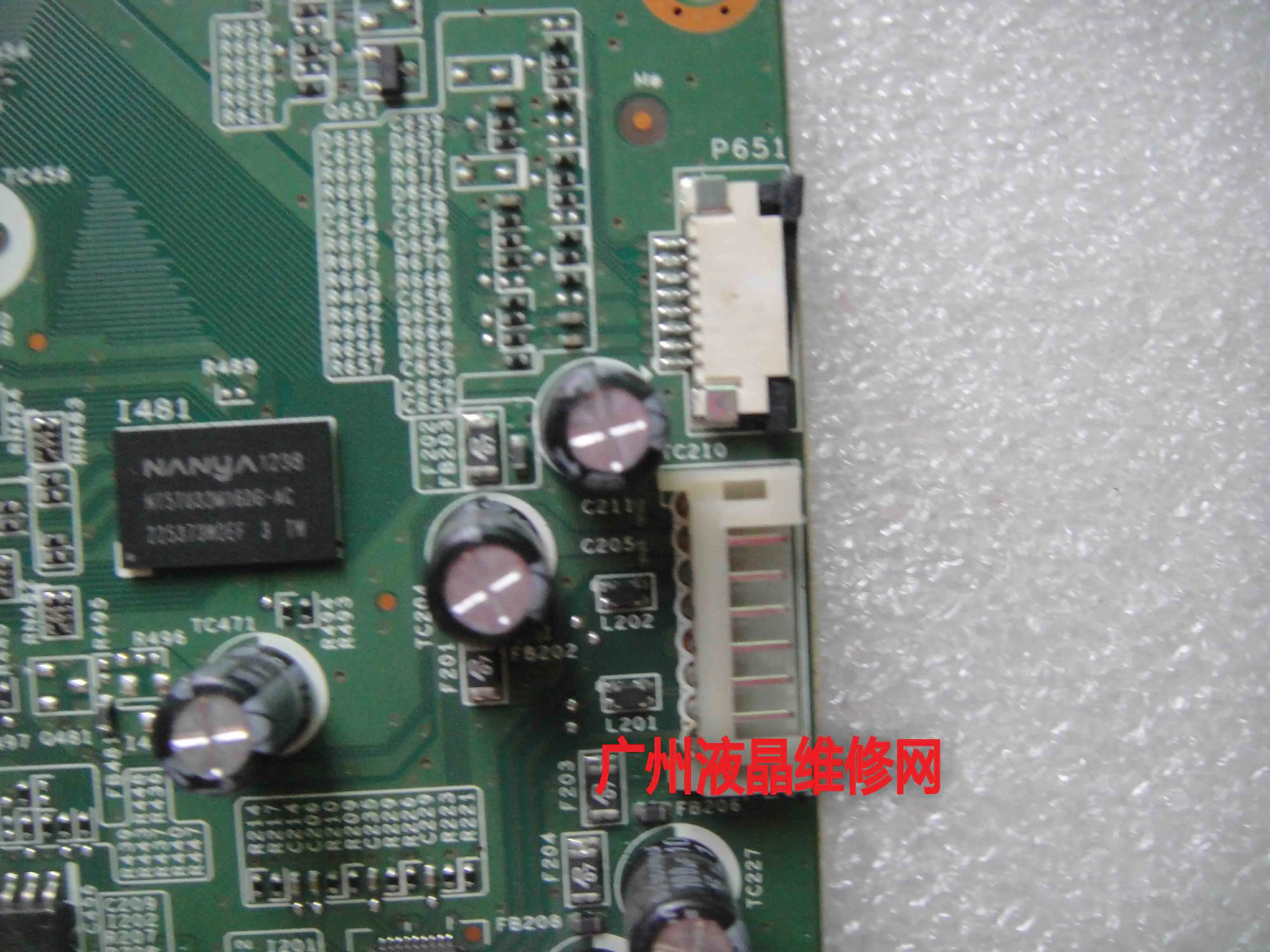 LED 드라이버 보드, L1117-1 마더보드, ZR2440w, 24 인치, 48.7S202.011