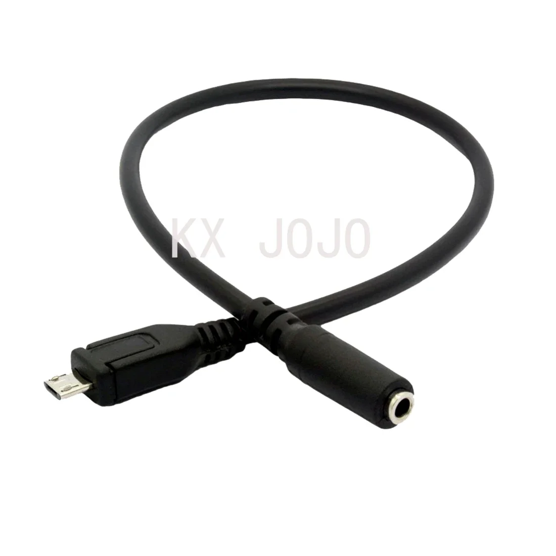 

1pc Micro USB 5 Pin Male To 3.5mm Female Jack AUX Audio Sync Headphone Adapter Cable Cord 30cm 50cm