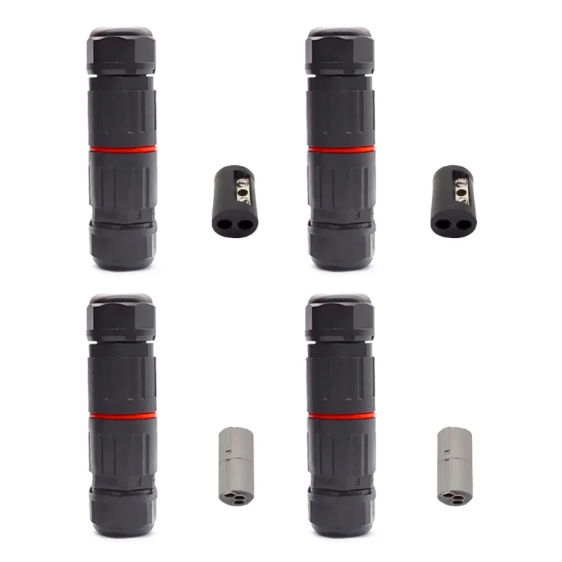 Cavo Elettrico Con Connettore Impermeabile Ip68, Presa Per Presa Esterna Da 2/3 Pin