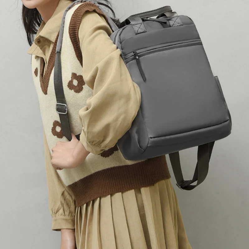 Women Large School Bag Leisure Bag Anti-theft Backpack Fashion Travel Bookbag