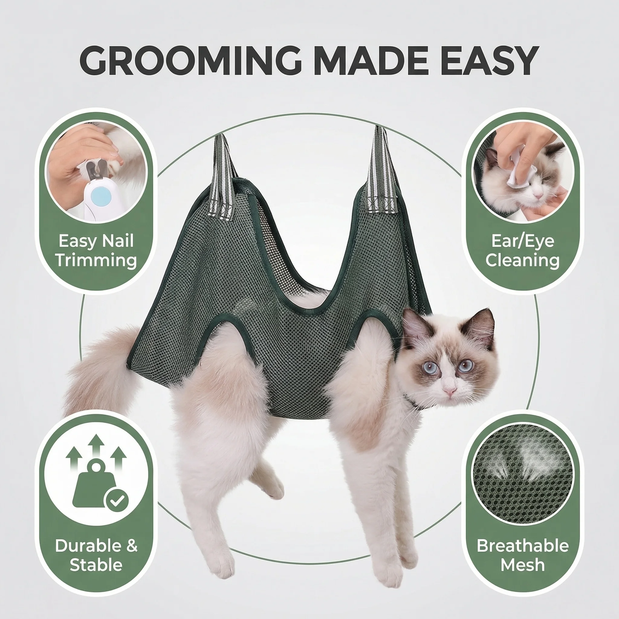 2593-140796.jpg Cat Grooming Hammock