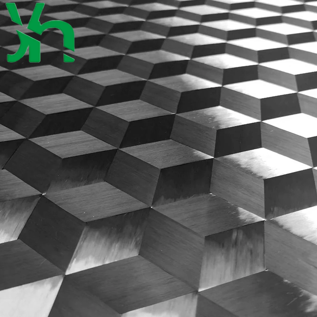 

12k плоская 3D ткань из углеродного волокна с трехмерным эффектом и высокой прочностью из импортного углеродного волокна