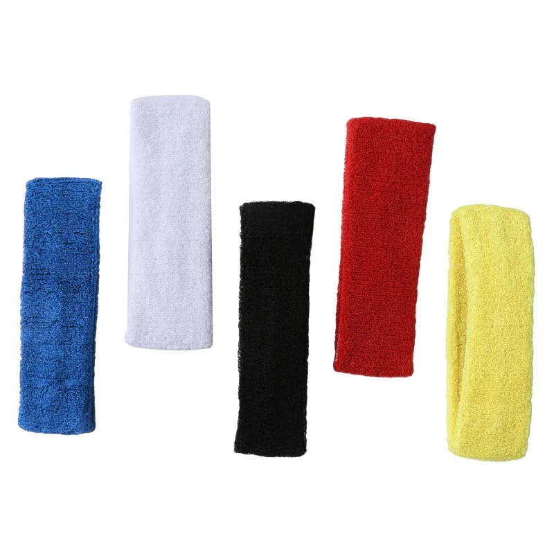 Yoga Sports Sweatband Breathable Absorbent Headband Sweat Hair Head Band Soft Smooth Outdoor Sport Run Accessories sports headbands
