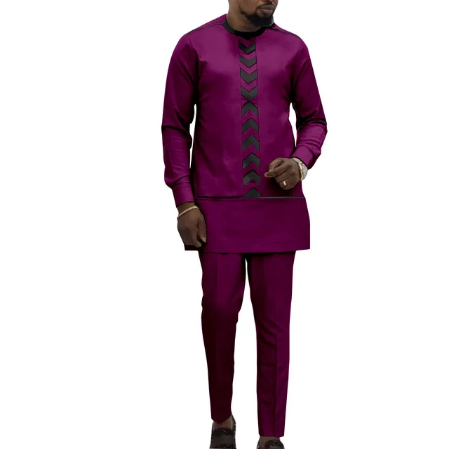 Mide Long Sleeve Dashiki Outfit - Image 2