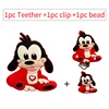 1/3/10pcs New Goofy Silicone Beads Teether Food-Grade Chewing Teeth Bead DIY Nipple Chain Jewelry Accessories 6