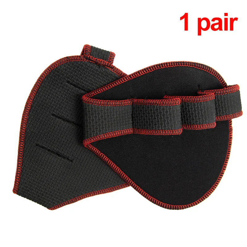 thumbnail image 1 of Protector de palma para gimnasio, guantes de fitness, palma de medio dedo, almohadillas de agarre para mancuernas, guantes de entrenamiento de levantamiento de pesas, entrenamiento en gimnasio, 1 of 5