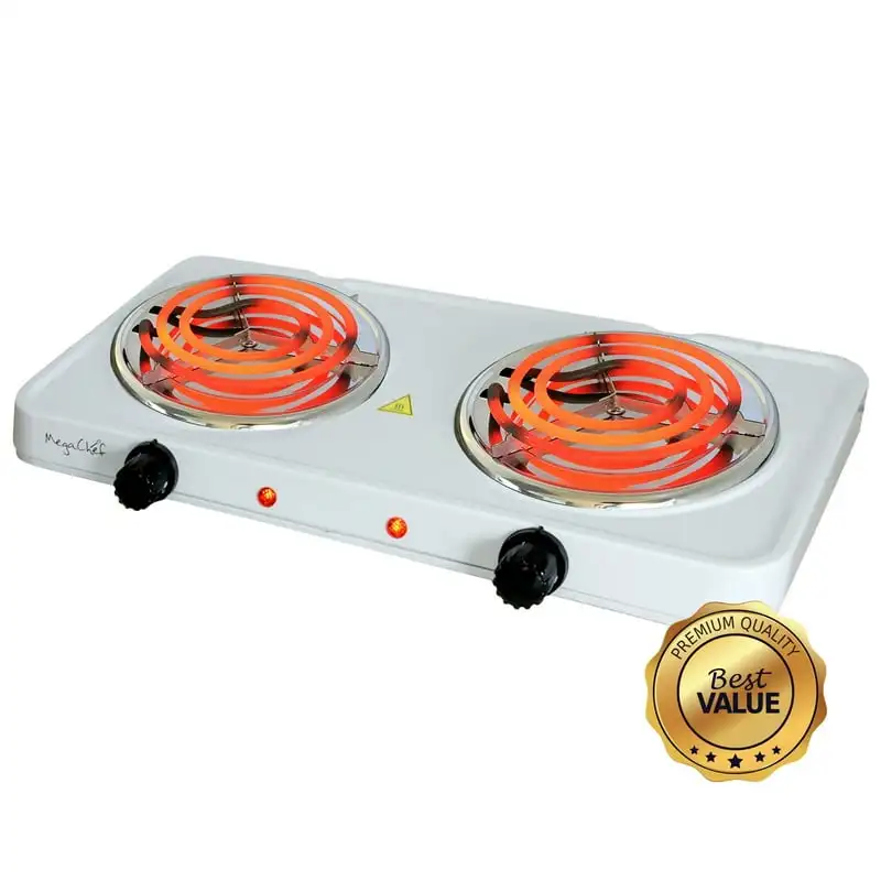 

Portable Lightweight Coil Burner Cooktop Buffet Range in White Thermoelectric fan Fireplace fan Ventilador estufa leña