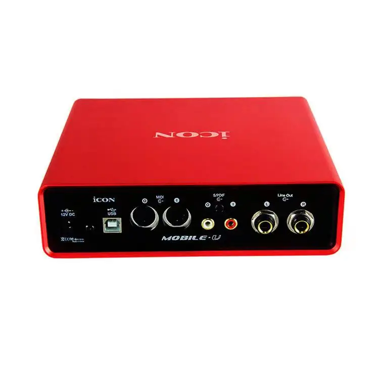 PC 컴퓨터 USB 사운드 카드 오디오 인터페이스, 스튜디오 녹음 음악 장비, 전문 2I4 3 세대
