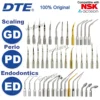Woodpecker DTE Dental Ultrasonic Scaler Tips Periodontics Endodontics Scaling Tips Fit NSK SATELEC Scaler Handpiece Dental Tools 1