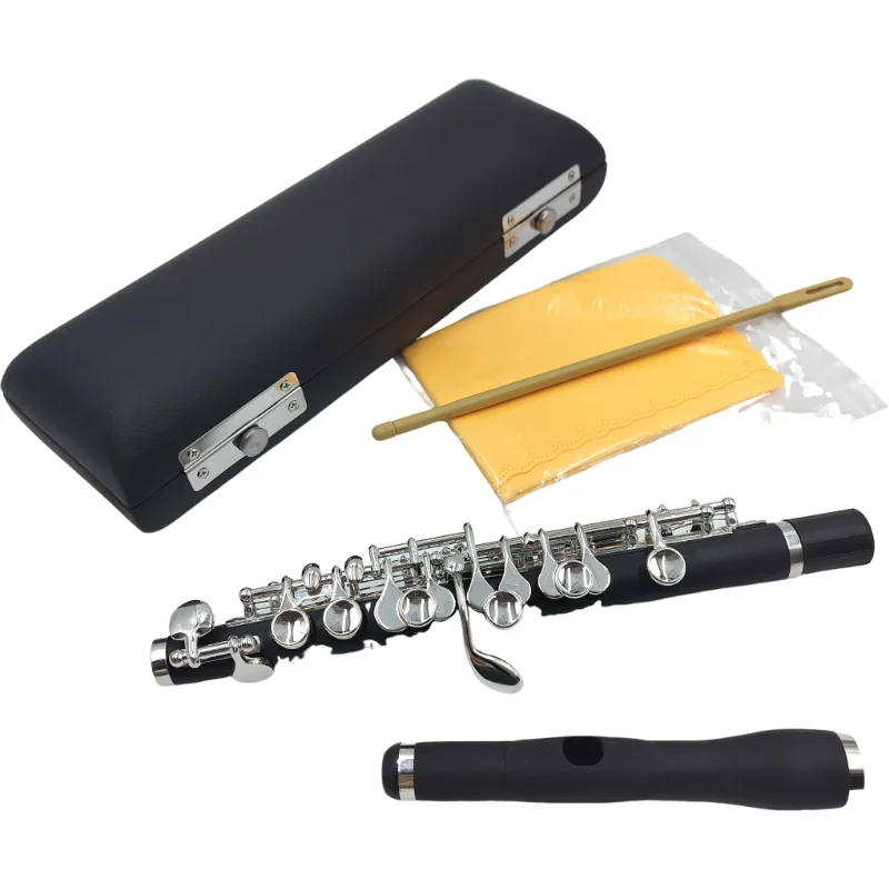 Advanced piccolo c key silver plated keys composite wood body nice sound