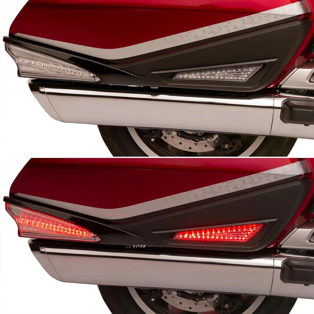 

For Honda Goldwing Gold Wing GL 1800 GL1800 F6B 2018-2023 Motorcycle Saddlebag Side Indicator LED Marker Lights Decorative Lamp