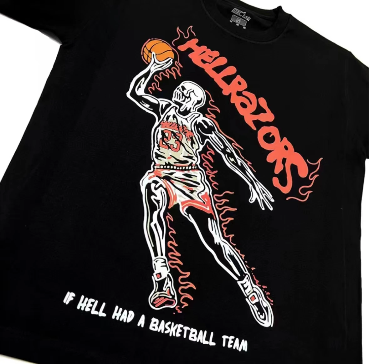 Vintage Style 90s Basketball Quotes Letter Spellout Tshirt