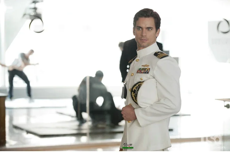 Navy Suits Jacket + pants Army White Tuxedo Regular Uniform Men Navy Performance White Army uniform Same as Nicholas Cage 4