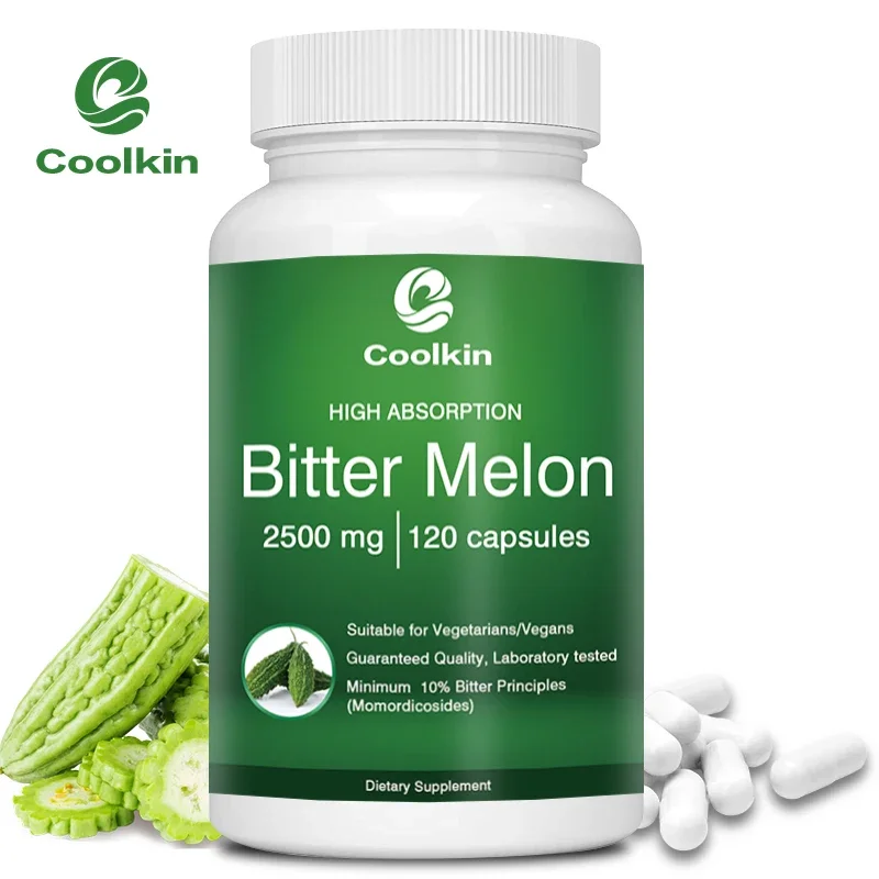 

Coolkin Bitter Melon Extract 2500 Mg - Supports Blood Sugar Easy to absorb, vegetarian