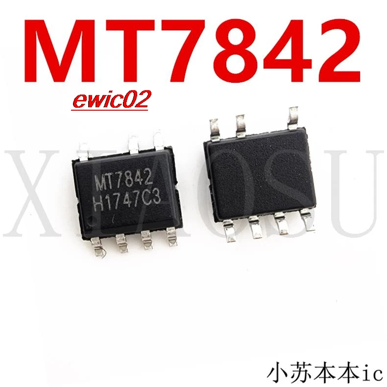 

10 шт., Оригинальные запасные части MT7842 SOP-7 LEDC