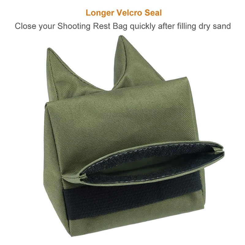 Hunting Shooting Bag Gun Front Rear Bag Target Stand Rifle Support Sandbag Bench Unfilled Outdoor Tack Driver Hunt Accessories