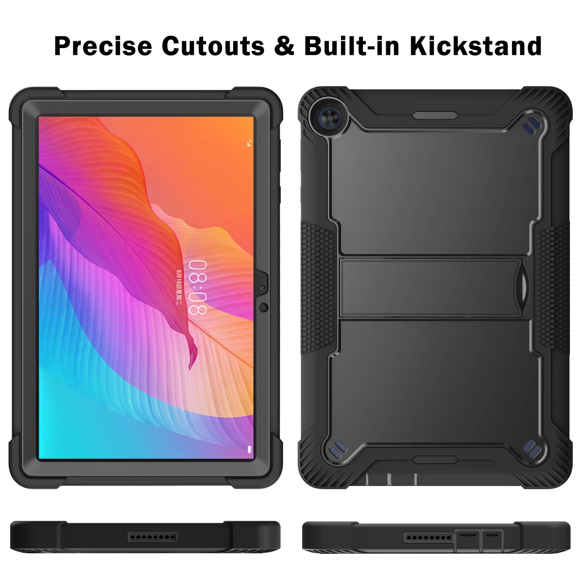 Estojo para Huawei Matepad T10s Ags3-w09 Ags3-l09 Al00 Ags3k-l09 W09 Resistente à Prova de Choque Áspero Matepad T10 Agr-w09 Agr-l09 Coque - Imagem 3