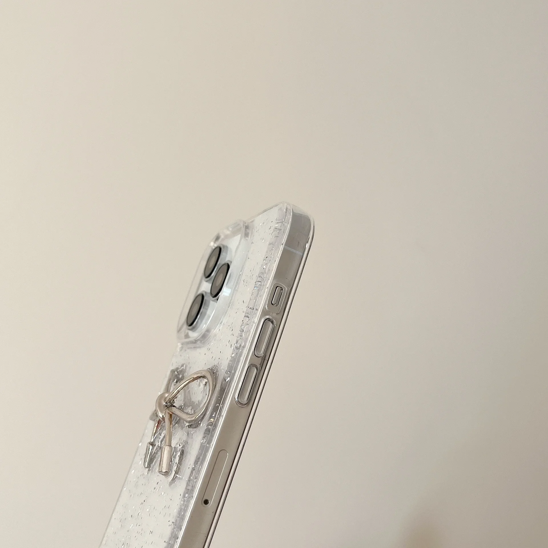 Luxury Glitter 3D Silver Foil Bowknot Phone Case For iPhone 11 12 13 Pro Max 14 15 Plus Shockproof Soft Back Cover For Girl Gift