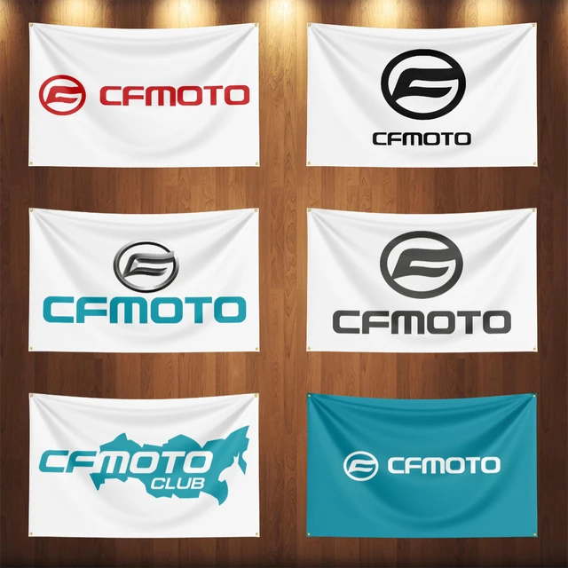 90x150CM Cfmotos Motor Flag Motorcycle Club Polyester Digital Printed Racing Car Tapestry Curtain For Decor