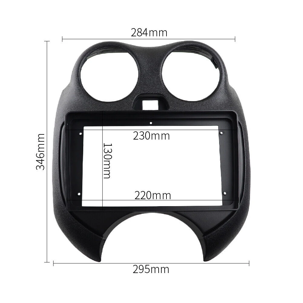 

Brand New Panel Frame Radio Fascia OEM Quality Plug And Play Replacements Accessories Black Garden For Nissan Micra
