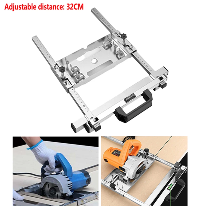 

Electricity Multifunctional Saw Tool Edge Router Milling Guide Position Machine Wood Circular Tool Trimming Cutting Guide