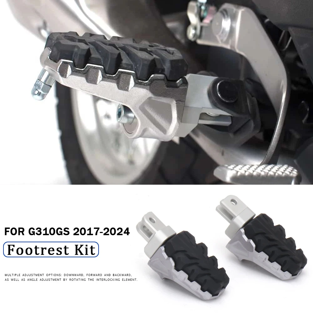 

Motorcycle Accessories G 310 GS CNC Foot Pegs Footpeg Pedals FootRest For BMW G310GS G310 GS g310gs 2017-2024 2023 2022 2021