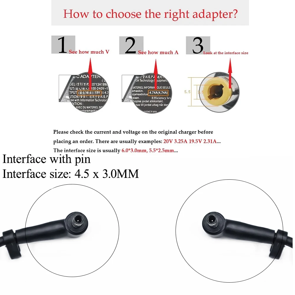 20V 6A 120W 4.5X3.0mm PA-1121-22 어댑터 MSI/ASUS UX534F M7400Q YX570U YX570Z UX501J U5500V 전원 공급 장치용 노트북 AC 충전기