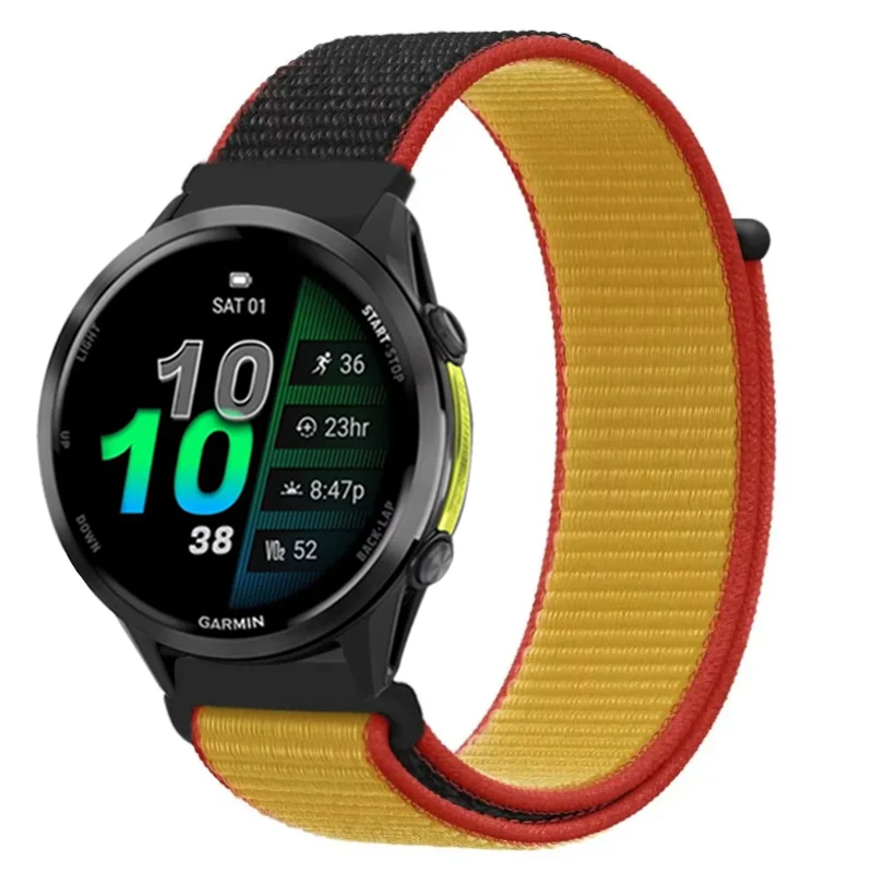 Nylon Loop Strap - 22mm/20mm Flag Style Fashion Band