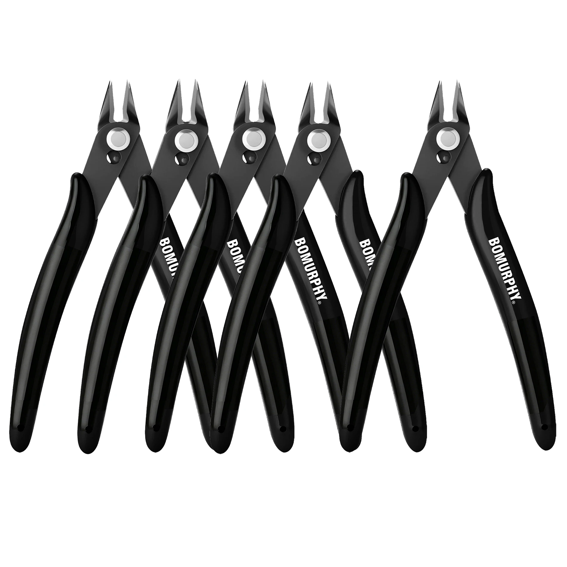 Lot de 5 pinces à dessin pour modélisme - Noir