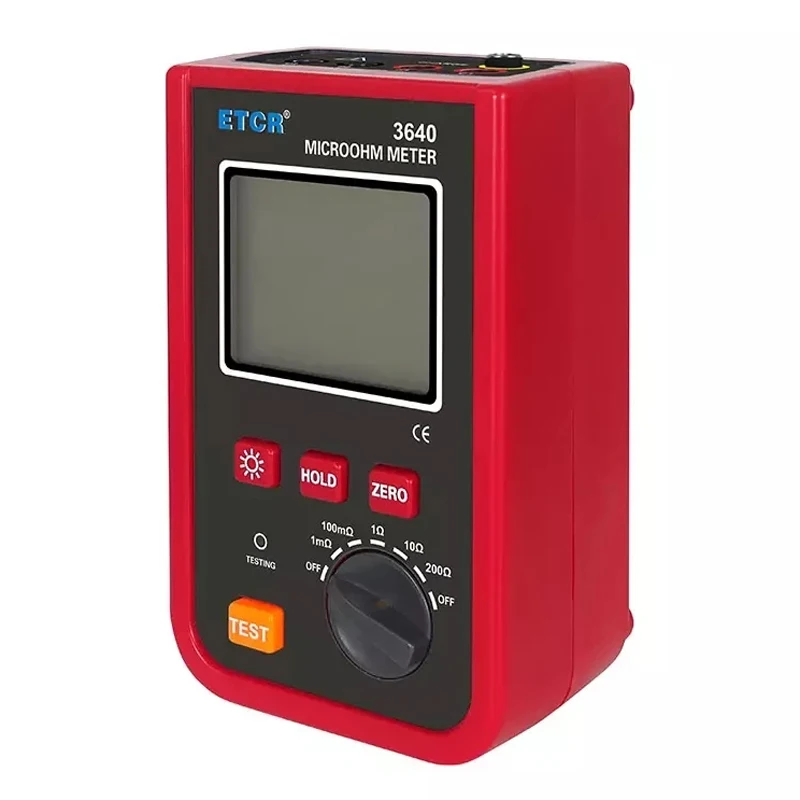 ETCR3640MicroohmmeterDigitalDCResistanceTesterHighPrecision