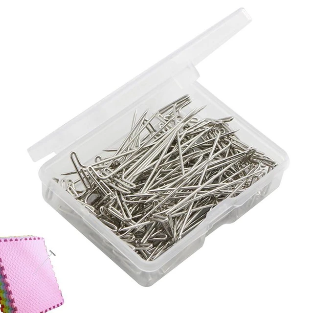 Assorted Sizes, T-pins, T Pins For Blocking Knitting, Wig Pins, T