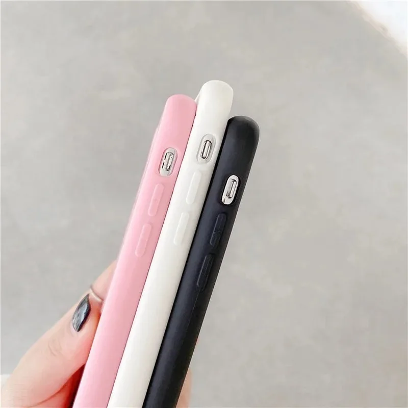 Disney Mickey Shell for IPhone 15 14 13 12 11 Promax Cute Cartoon Back Cover Soft Cover Leather Case for IPhone Couple Gifts