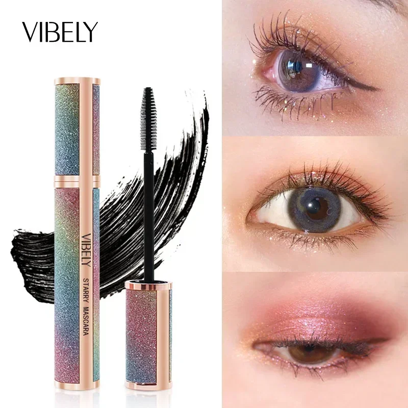 Il mascara Starry Sky Long è denso, incurvante, impermeabile, a lunga durata, resistente al sudore e non sbava._voghion.com
