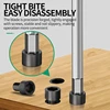 T/L 2.5/3/4/5/6/8/10mm Torx Screwdriver T Type Allen Hex Wrench Chrome Spanner T-shaped Hand Tool Extended T-Socket Wrench 3