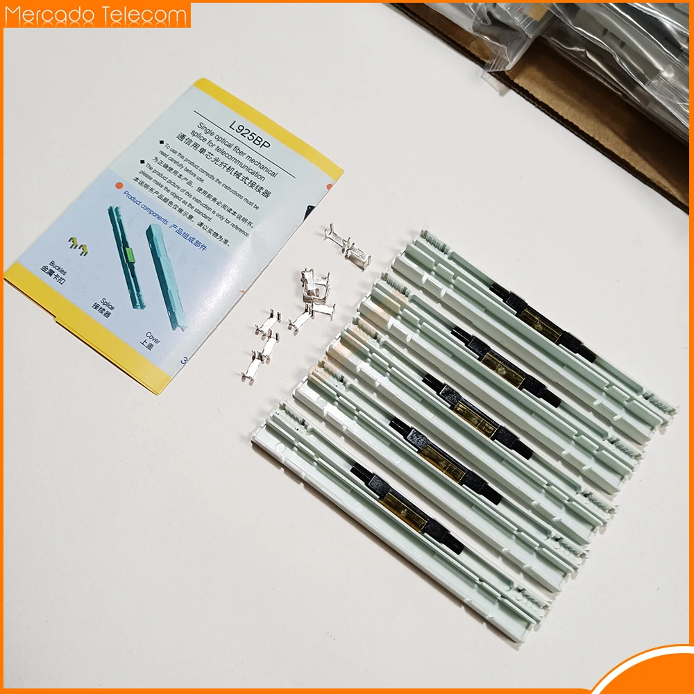 L925BP Drop Cable FTTH Fiber Optic Mechanical Splice Splicer Fast Connector Cold Splice for SC Adaptor fiber optic adapter fiber optic patch cable