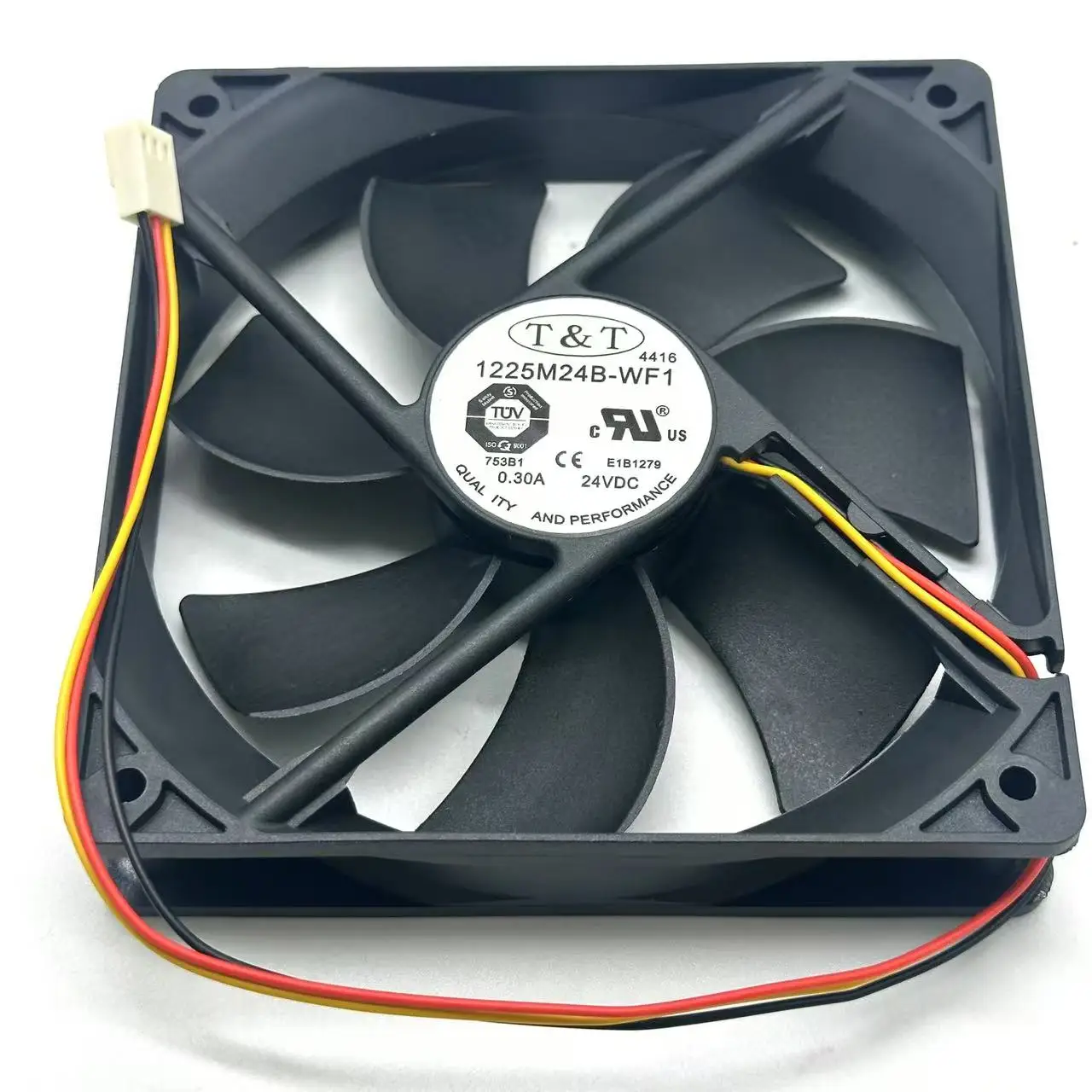 ▷12032 Blower Fan 120x120x32 mm - 24V - 30 cm wire - HTA3D ✓ F1225E24B1 120X120X25MM 24V 0.340A 3線インバーターファン