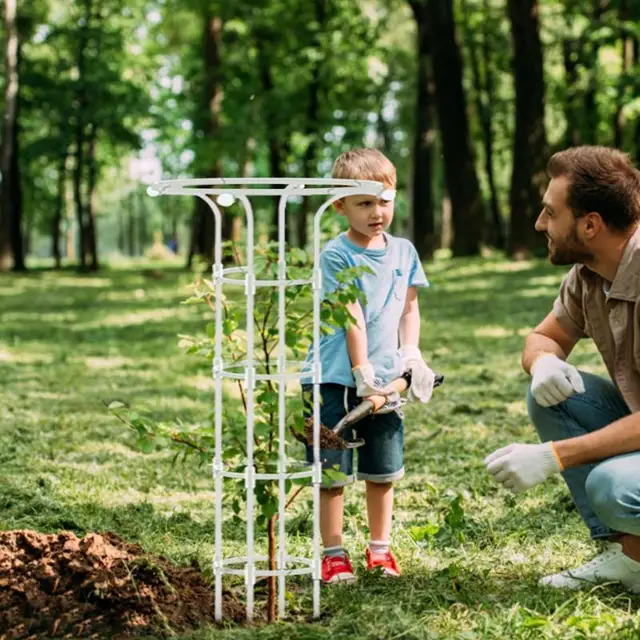 Kerti Rács A Mászó Növényekhez Rácsosok Könnyű Növénytorony Virágok Állványaihoz - Image 4