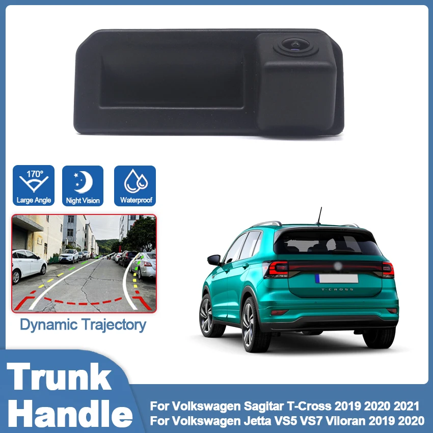 

HD ручной переключатель Автомобильная камера заднего вида, водонепроницаемая для Volkswagen Sagitar T-Cross 2019 2020 2021 Jetta VS5 VS7 Viloran 2019 2020
