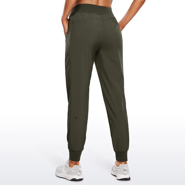 가벼운 편안함과 스타일을 위한 CRZ YOGA 여성용 포켓 조거 바지