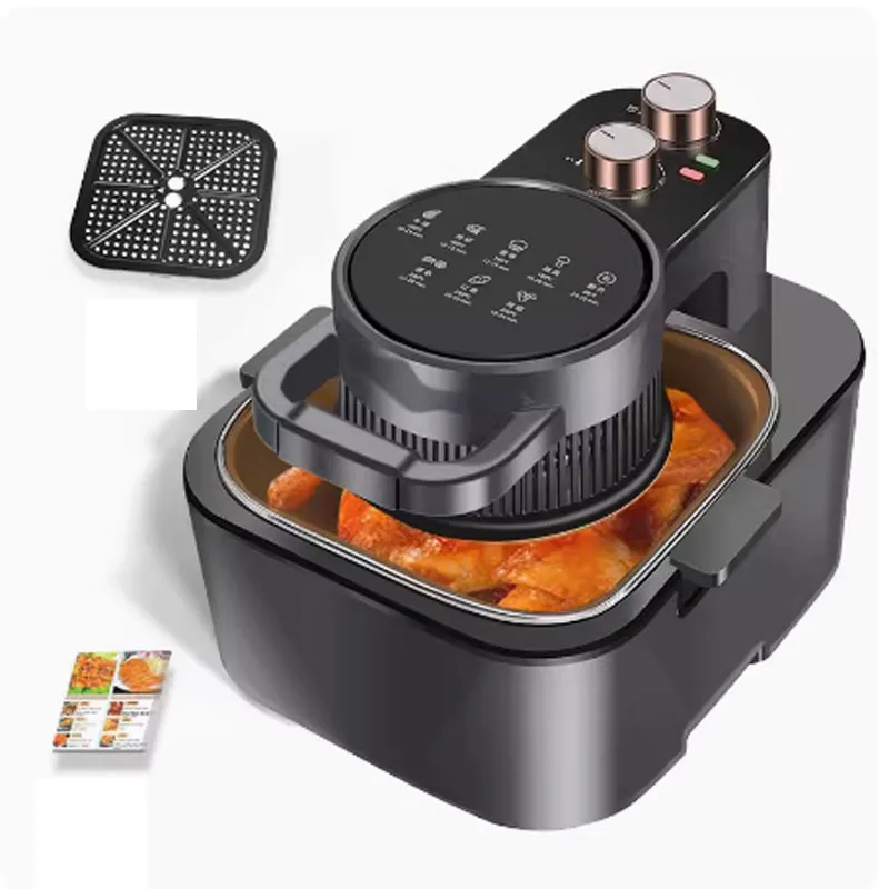 New Visual Air Fryer Home Intelligent Large-Capacity 9L Automatic Intelligent Oven Potato Chips Integrated Machine 3