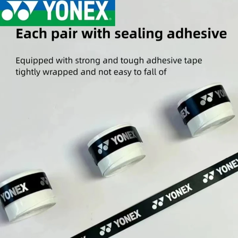 YONEX Badminton Racquet Tape Anti Slip And Sweat-Absorbing Grip Wrapping Tape 12PC