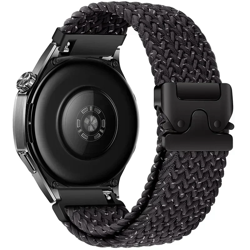 Braided Solo Loop Strap with Parachute Buckle Bracelet