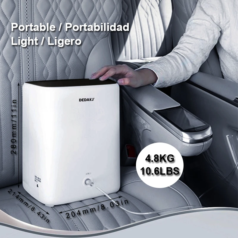 Oxygen Concentrator Home Use 90% Purity Small Nebulizer Generator Machine RS-02
