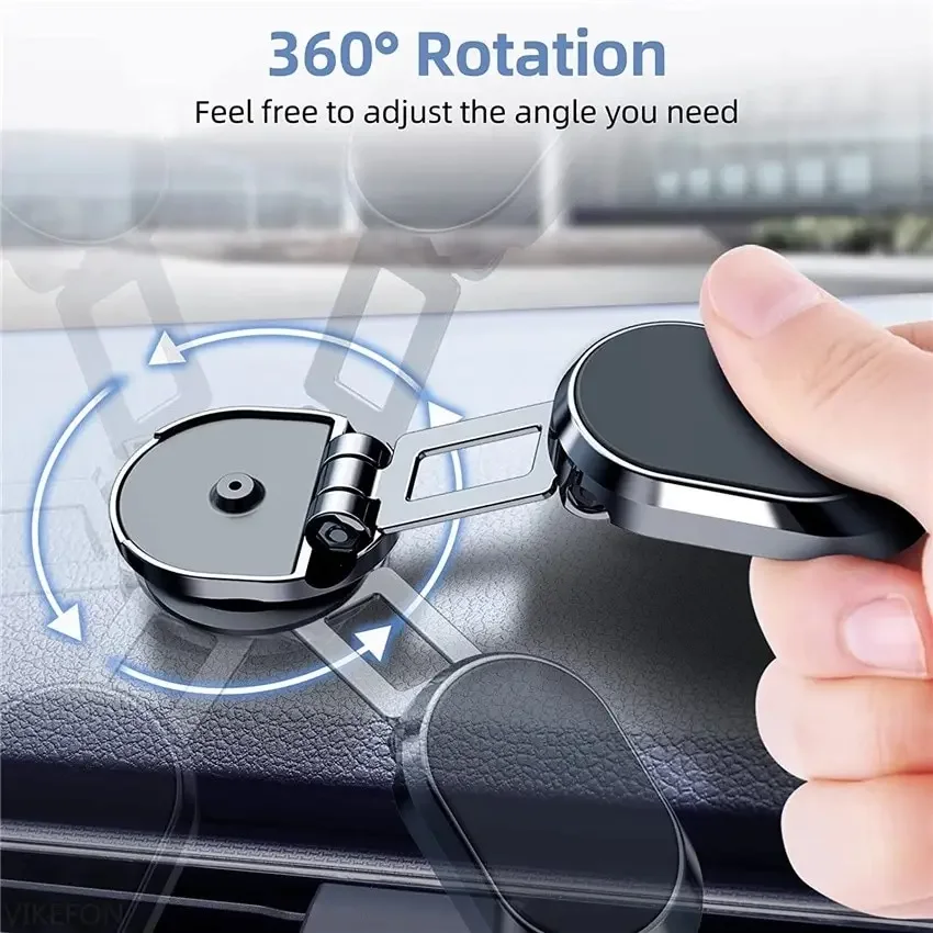 Magnetic Car Phone Holder & Stand - Universal Smartphone & GPS Mount