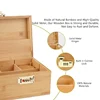 Wooden Herb Storage Box Stash Case Cigarette Rolling Tray Natural Handmade For Smoking Accessories Combo Men Gift 4
