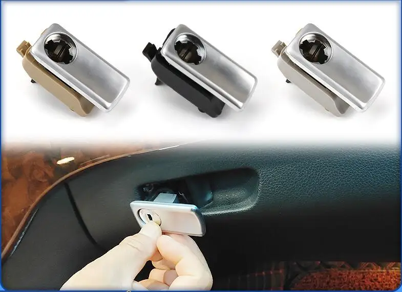 

New Glove Compartment Box Lid Switch Grip Lock Hole Button For Mercedes Benz GL ML GLS 350d GLE ML350 GLE450 W166 W292 2012 2015