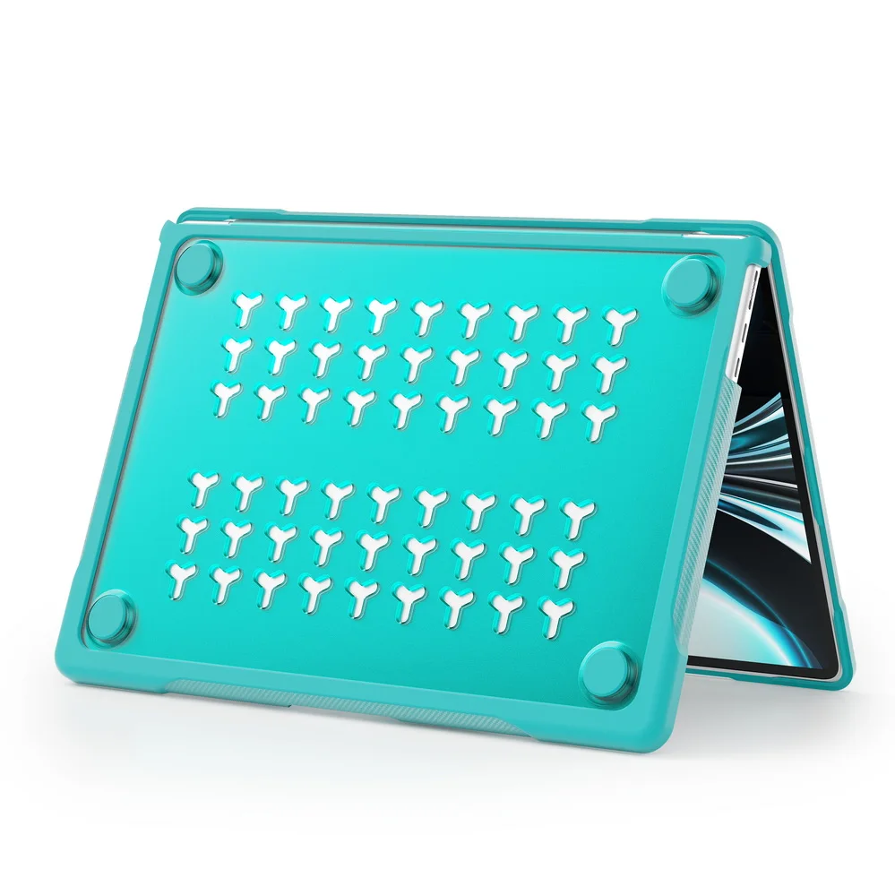 Sleek Protective Laptop Case with Foldable Kickstand – Full Coverage