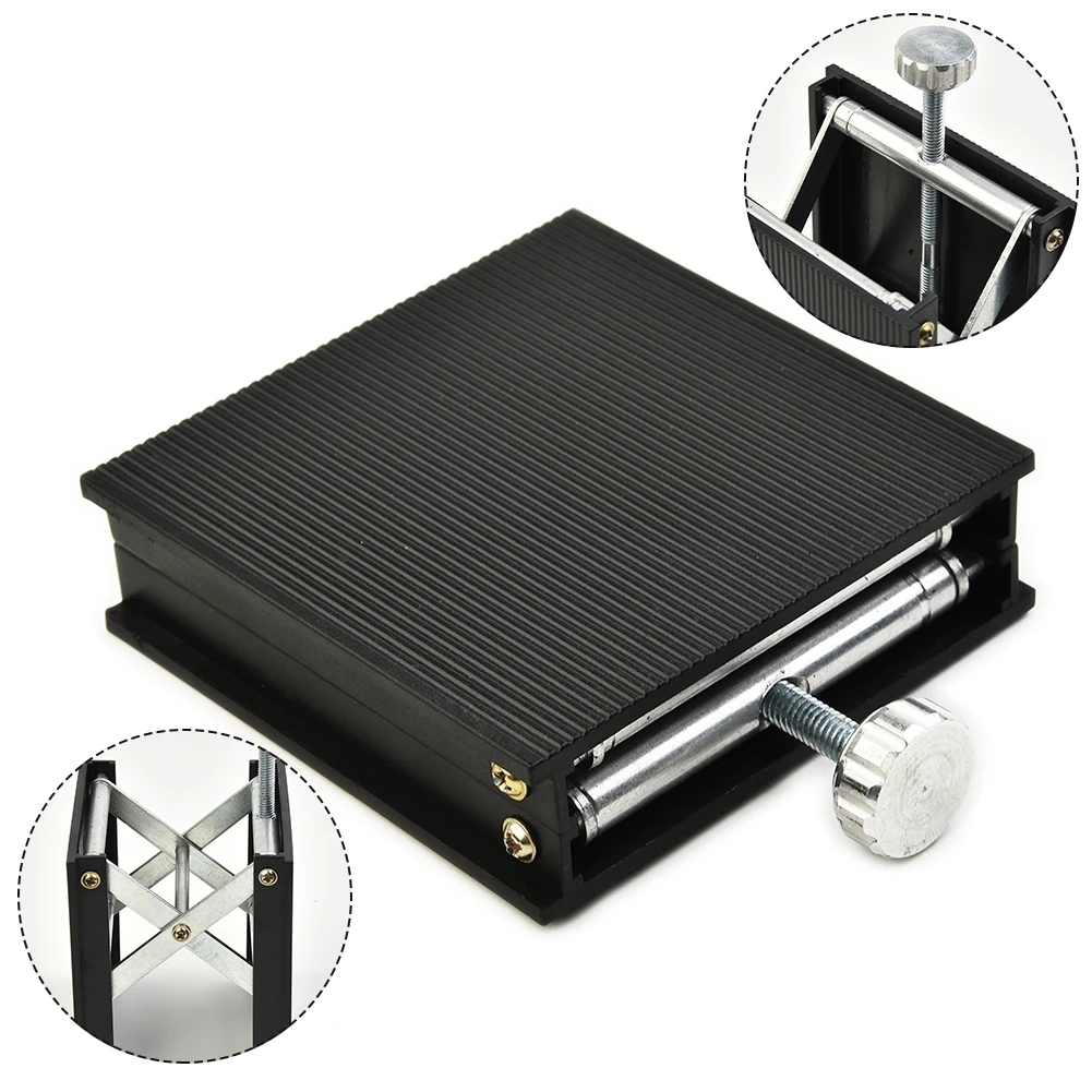 

90*90*90mm/3.54*3.54*3.54in Lifting Platform Aluminum Engraving Level Lifting Stand Woodworking 30-90mm/1.18-3.54in