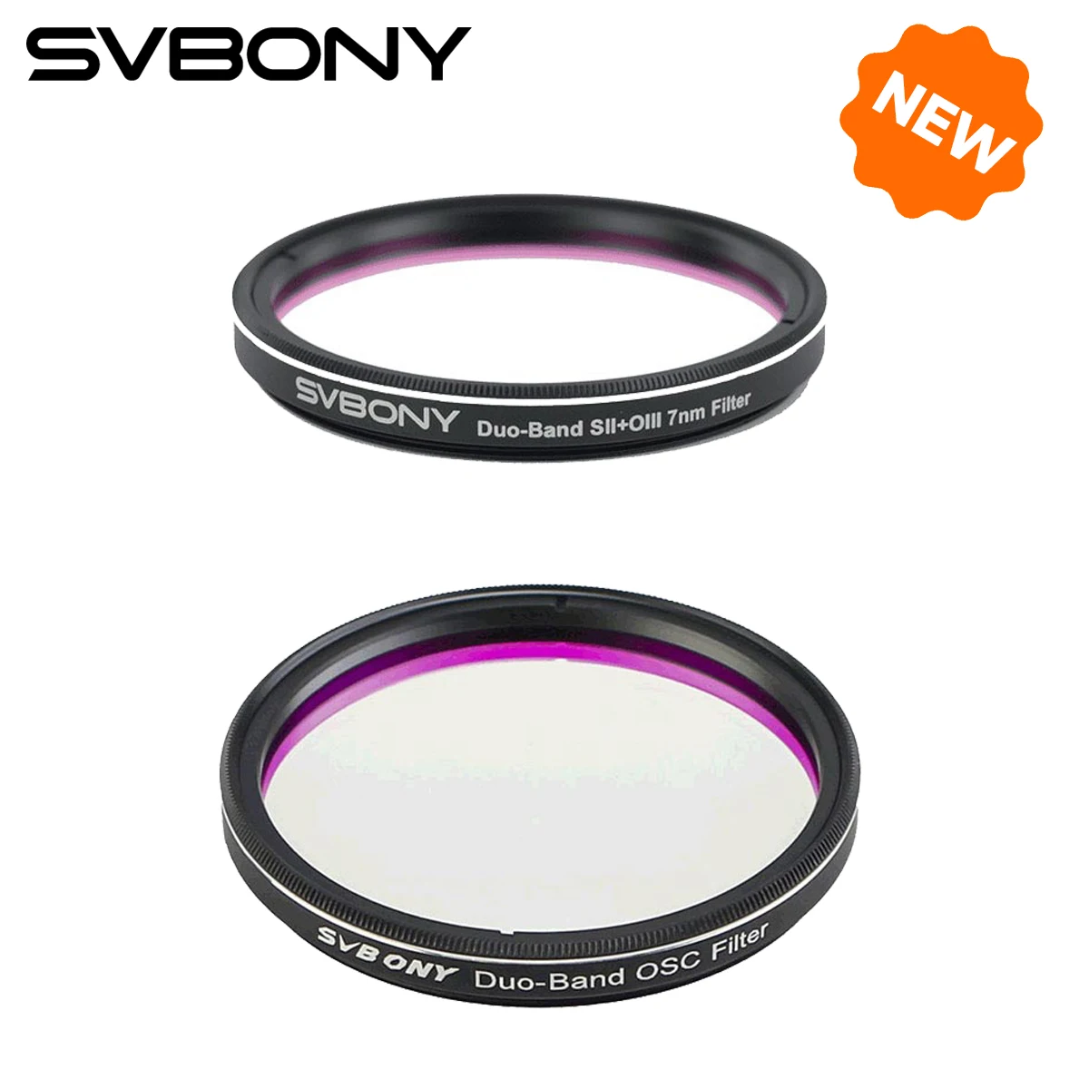 Svbony SV220 7 nm Dual-Schmalband-Filterset „Hubble Palette“ Ausrüstung für Deep-Sky-Fotografie